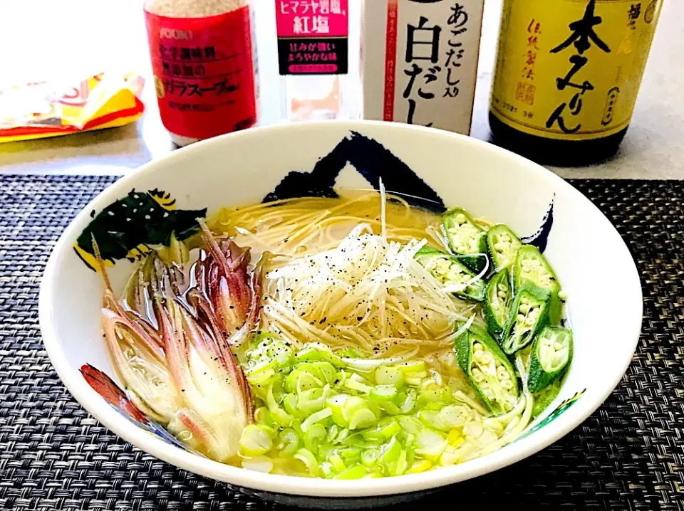 めるぼさんの料理 しゅんばーば's dish インスタントラーメンで冷麺🍜
・・・の、温麺🍜を作ってみた！（＾∇＾）|イチロッタさん