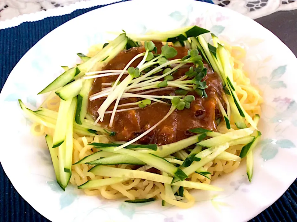 今日も暑いですね😵さっぱりよ麺類😋|アライさんさん