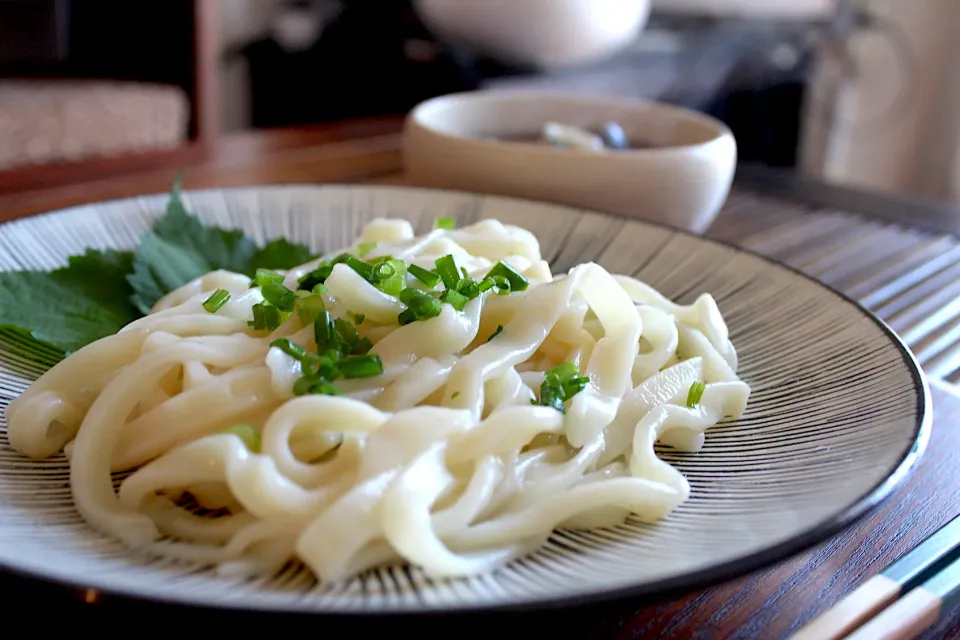 Snapdishの料理写真:はじめての手打ちうどん|よっすぃさん