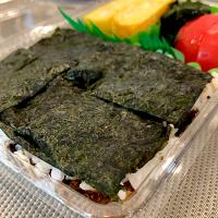 虎キチ6さんの料理 ビール🍺が止まらない焼きナスで海苔弁