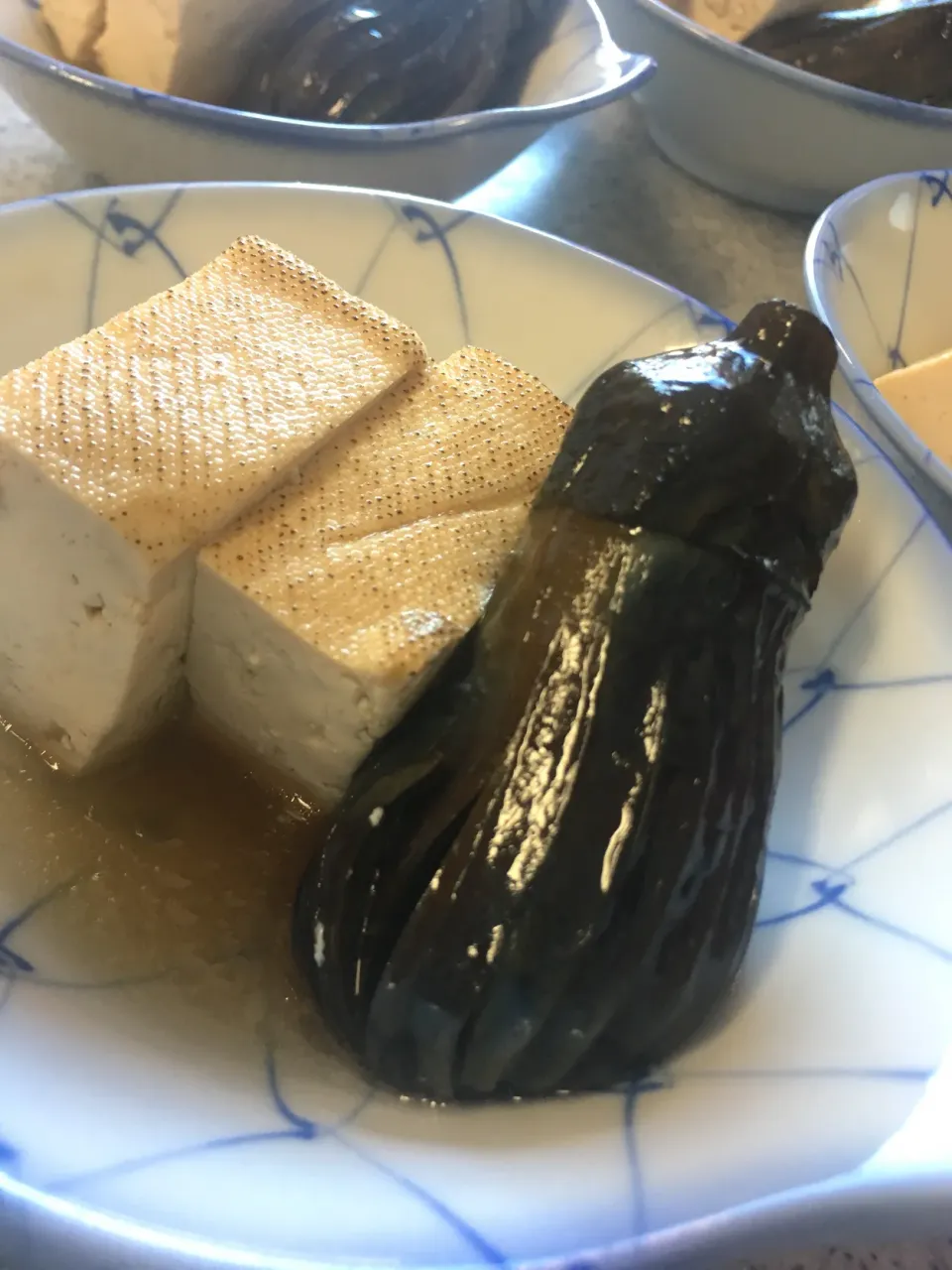 焼き豆腐と茄子の煮しめ✨|てんてんさん