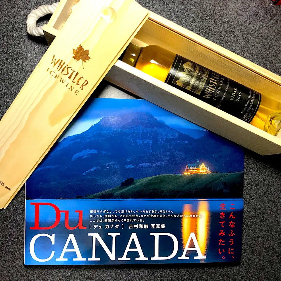 カナダアイスワイン🇨🇦ＤＥ乾杯🥂|シュトママさん