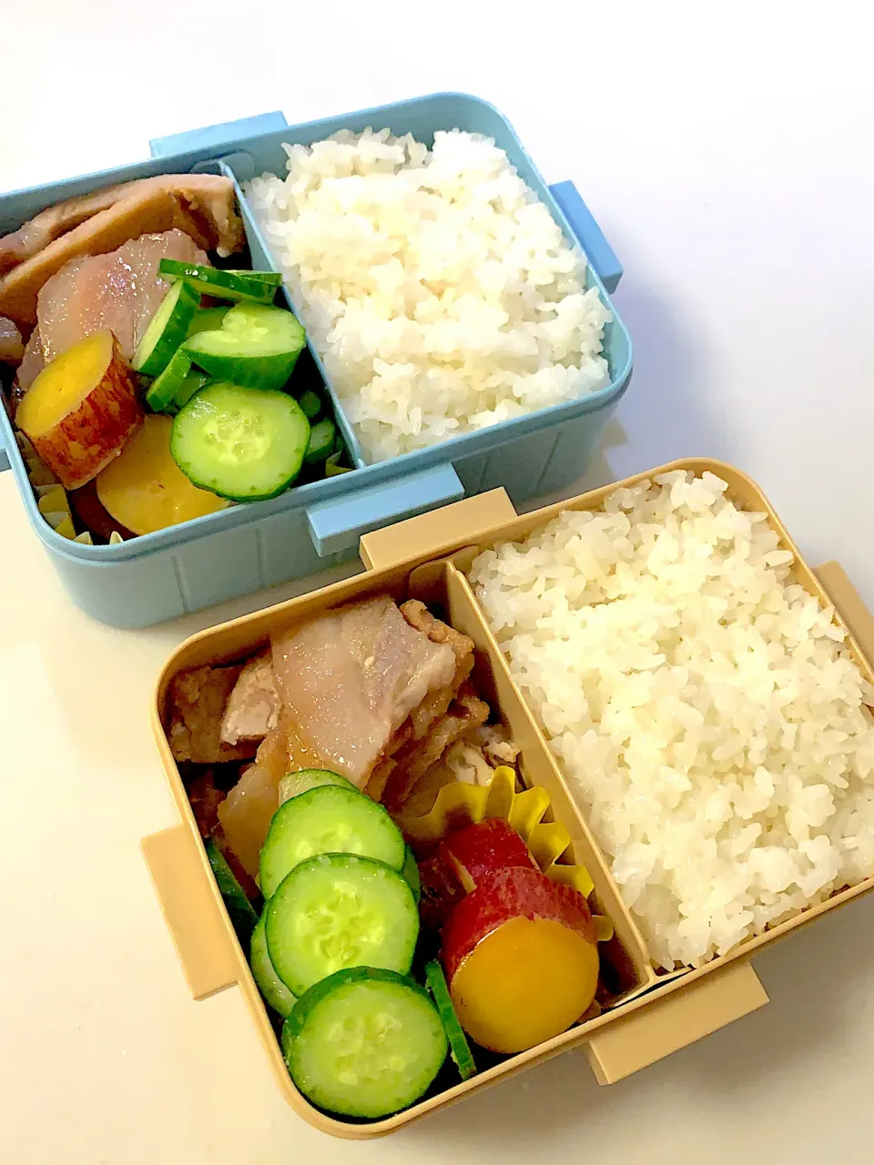 Snapdishの料理写真:弁当 月曜日 今週も肉中心で|Mzkさん