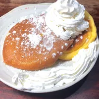 Snapdishの料理写真:盛り付け下手なパンケーキ|マロ大福さん