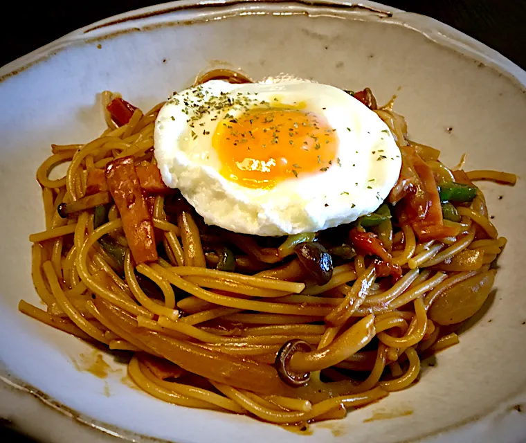 2Ｗぶり またまたカレースパ                     #麺好き男のランチ                                 #カレー好き男のランチ|mottomoさん