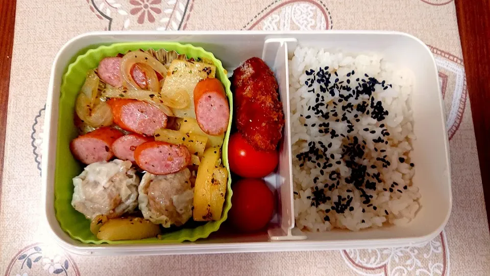 ジャーマンポテト❤️旦那さんお弁当🎵😊|かおるcitronさん