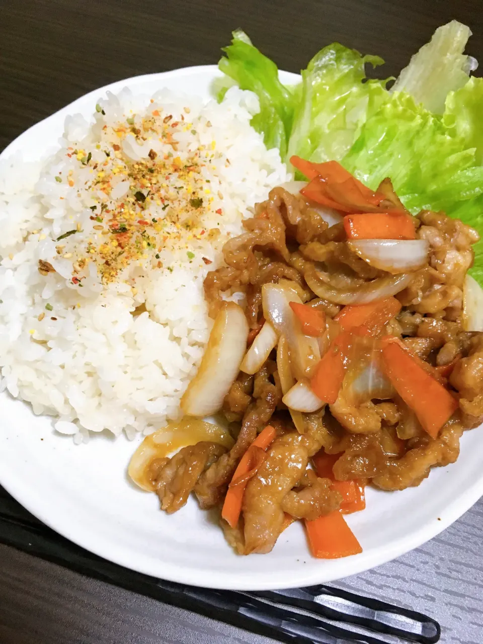 もりもり照り焼きプレート|しぃさん