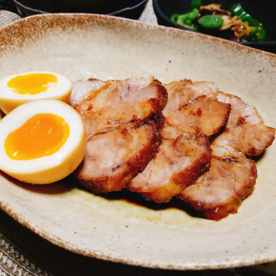 Snapdishの料理写真:⭐炊飯器でチャーシュー⭐|Laniさん