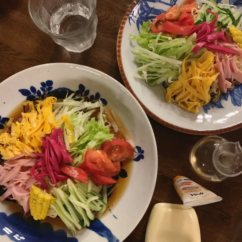 Snapdishの料理写真:冷し中華|kayoさん