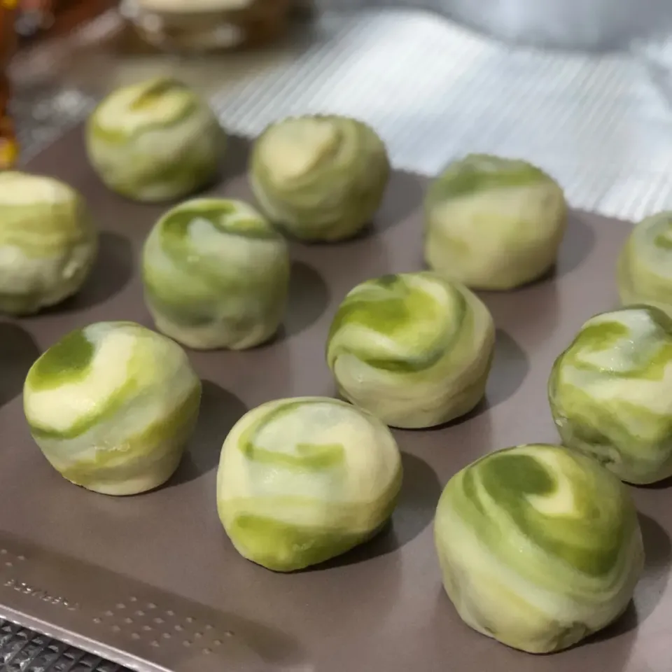 Green Tea Mochi Taro Pastry baking ready💕|Sweet🥰💕bakingさん