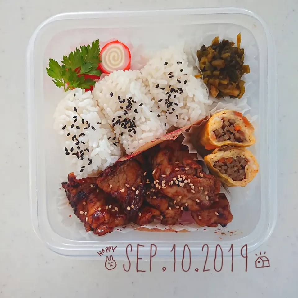 Snapdishの料理写真:【高2】お弁当|アリスさん