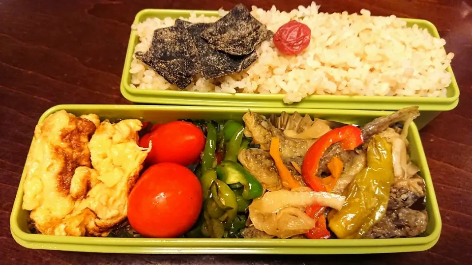 鯊の南蛮漬け弁当|りょーさん