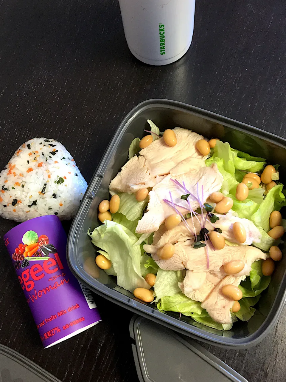 サラダ🥗弁当|かおりちんばぁさん