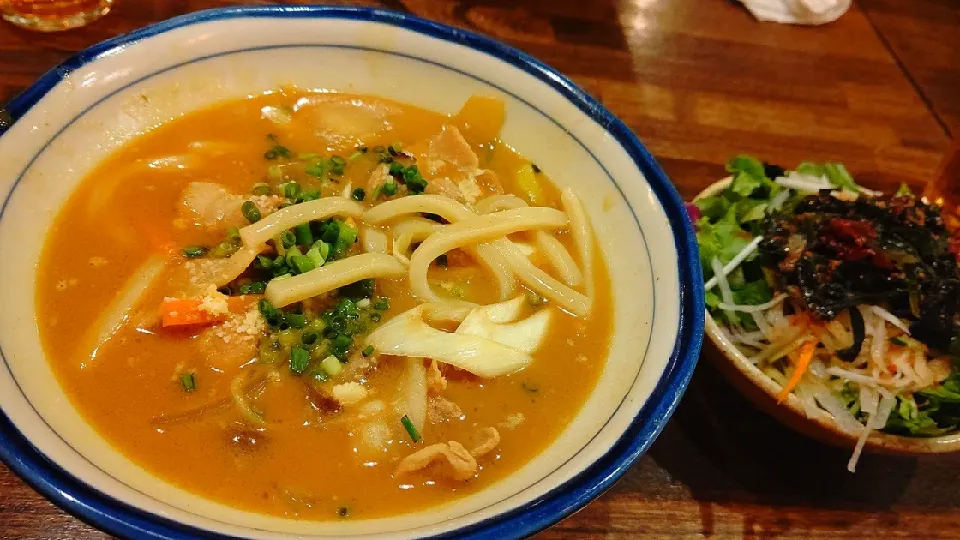 賄い飯🍚クリーミーカレーうどん|Gauche Suzukiさん