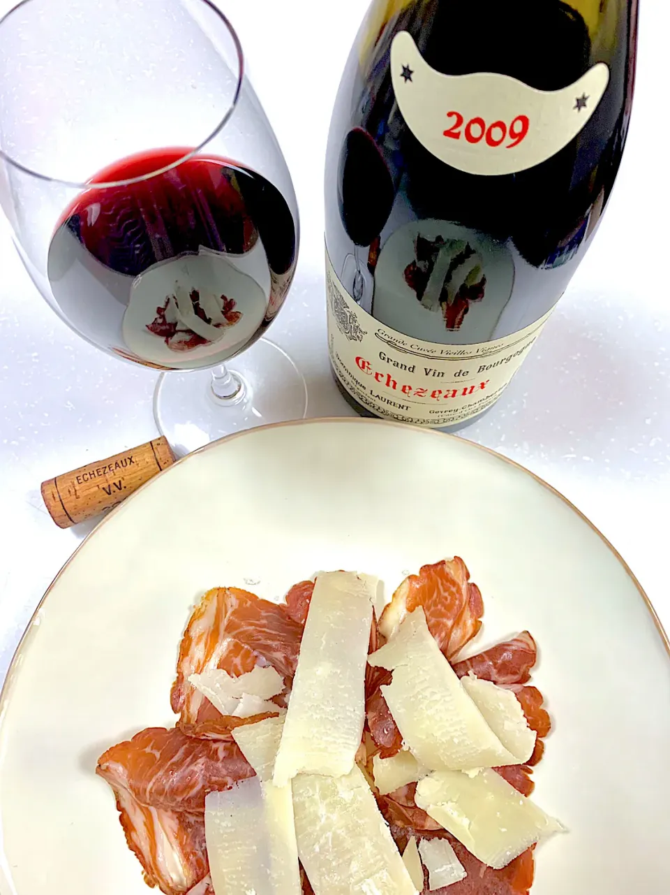 Snapdishの料理写真:Happiness is Here; Great Wine, Ham and Cheese|gonbenさん