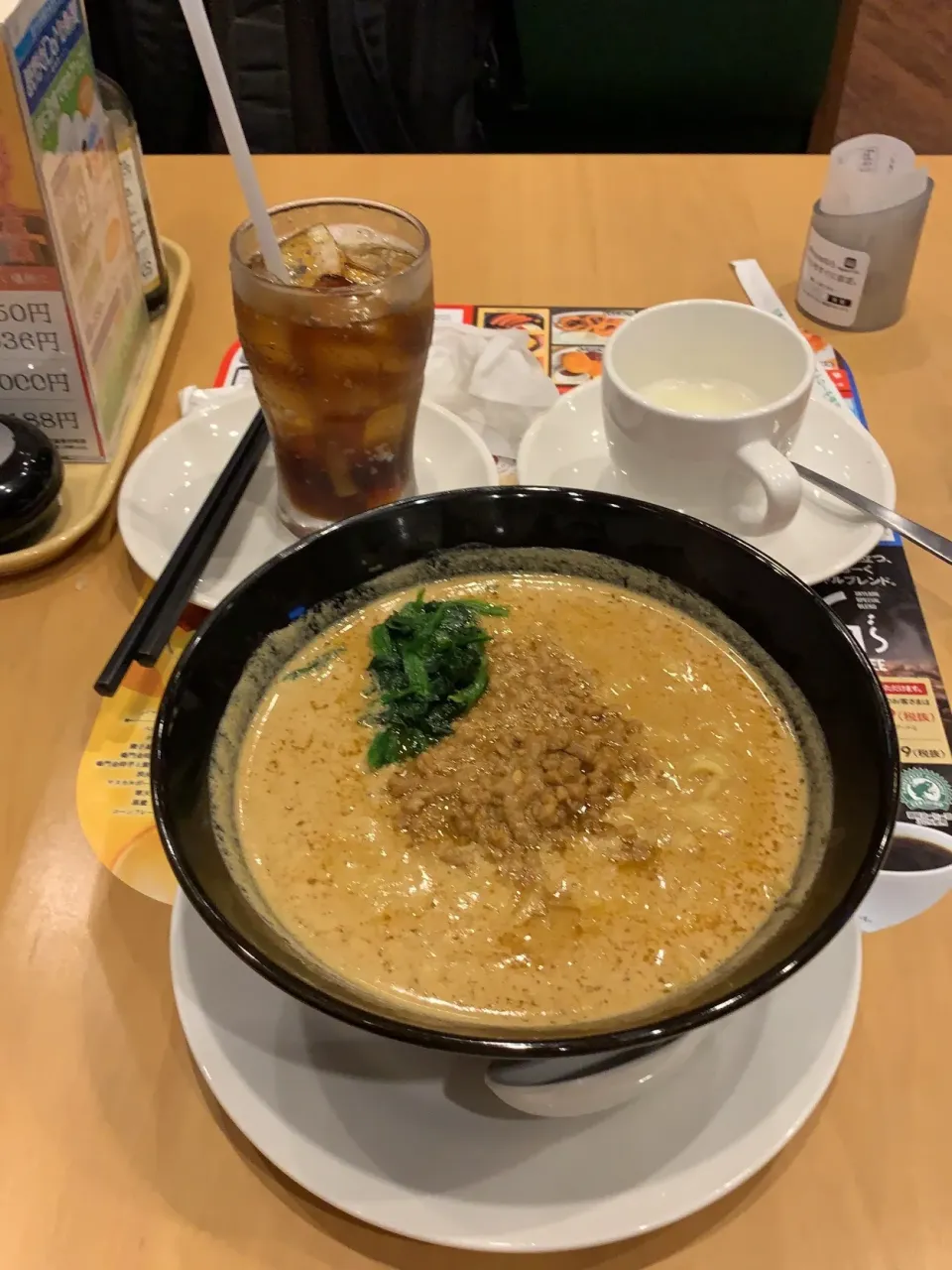 ガストの担々麺とドリンクバー|山田 浩司さん