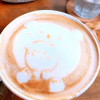 可愛いカフェラテ|みなつさん