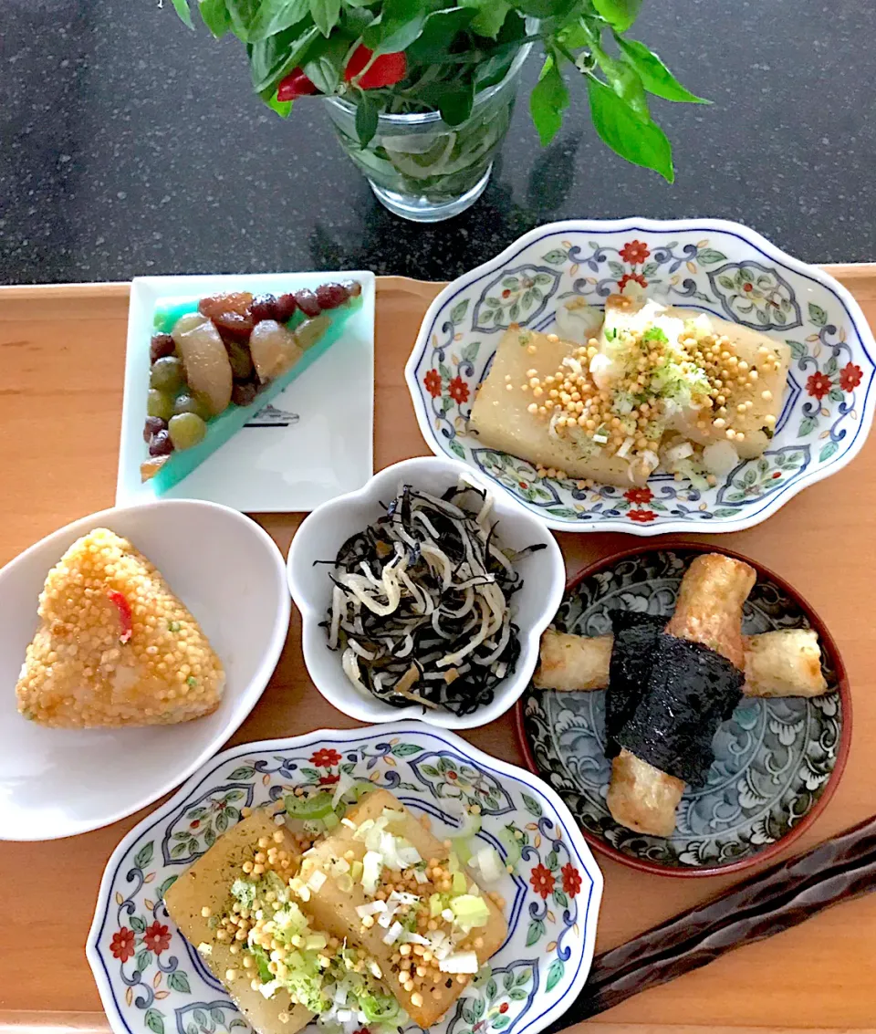 シュトママさんの料理 シュトママ の横浜ベイスターズ応援弁当残り物とお餅で朝ごはん|シュトママさん