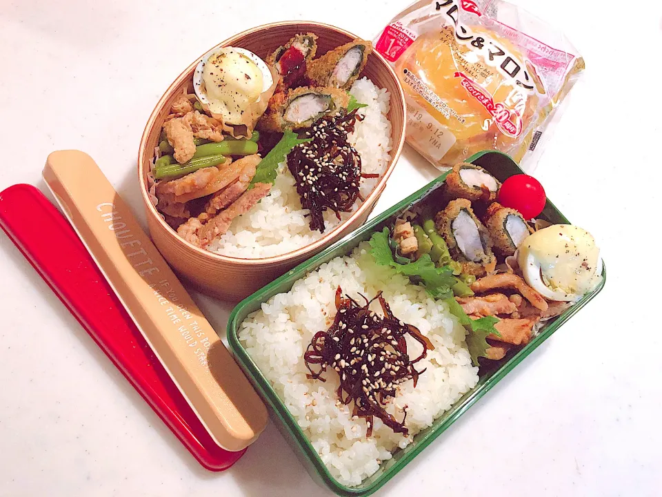 旦那＆長男弁当🍱|naaaaaaa♡さん