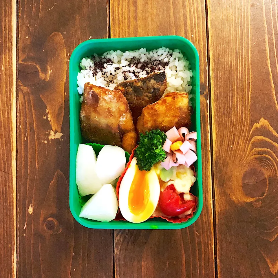 鯖の竜田揚げ弁当💕|ともさん