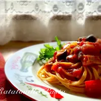 Snapdishの料理写真:ラタトゥイユパスタ🍝