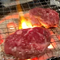 Snapdishの料理写真:ハラミなどなど|shinomiya yoshihiroさん