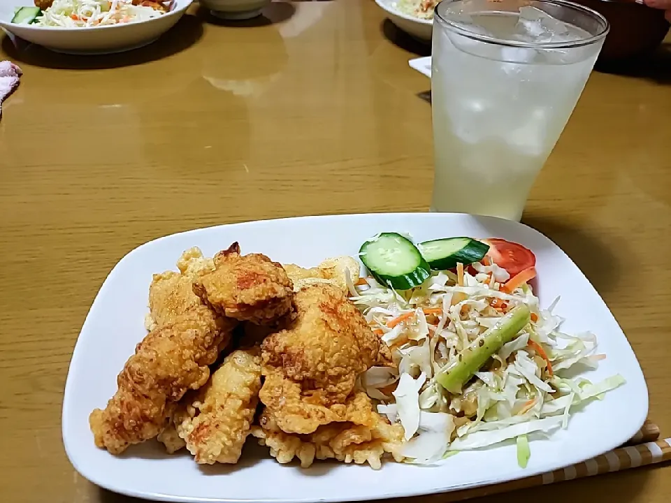 給料日前の唐揚げ|友美さん