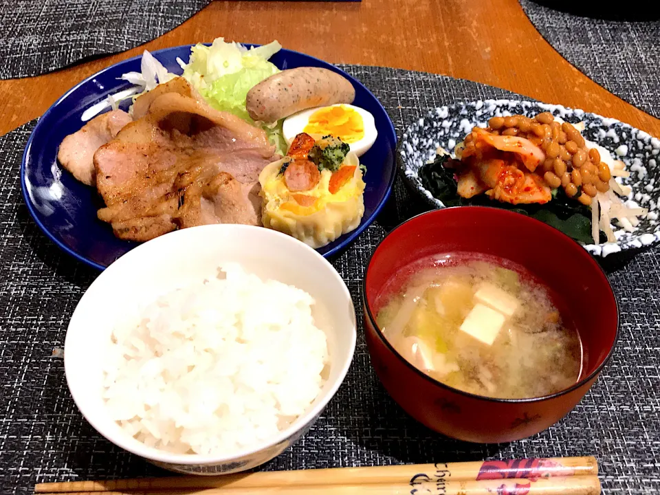 生姜焼き定食|とみぃさん