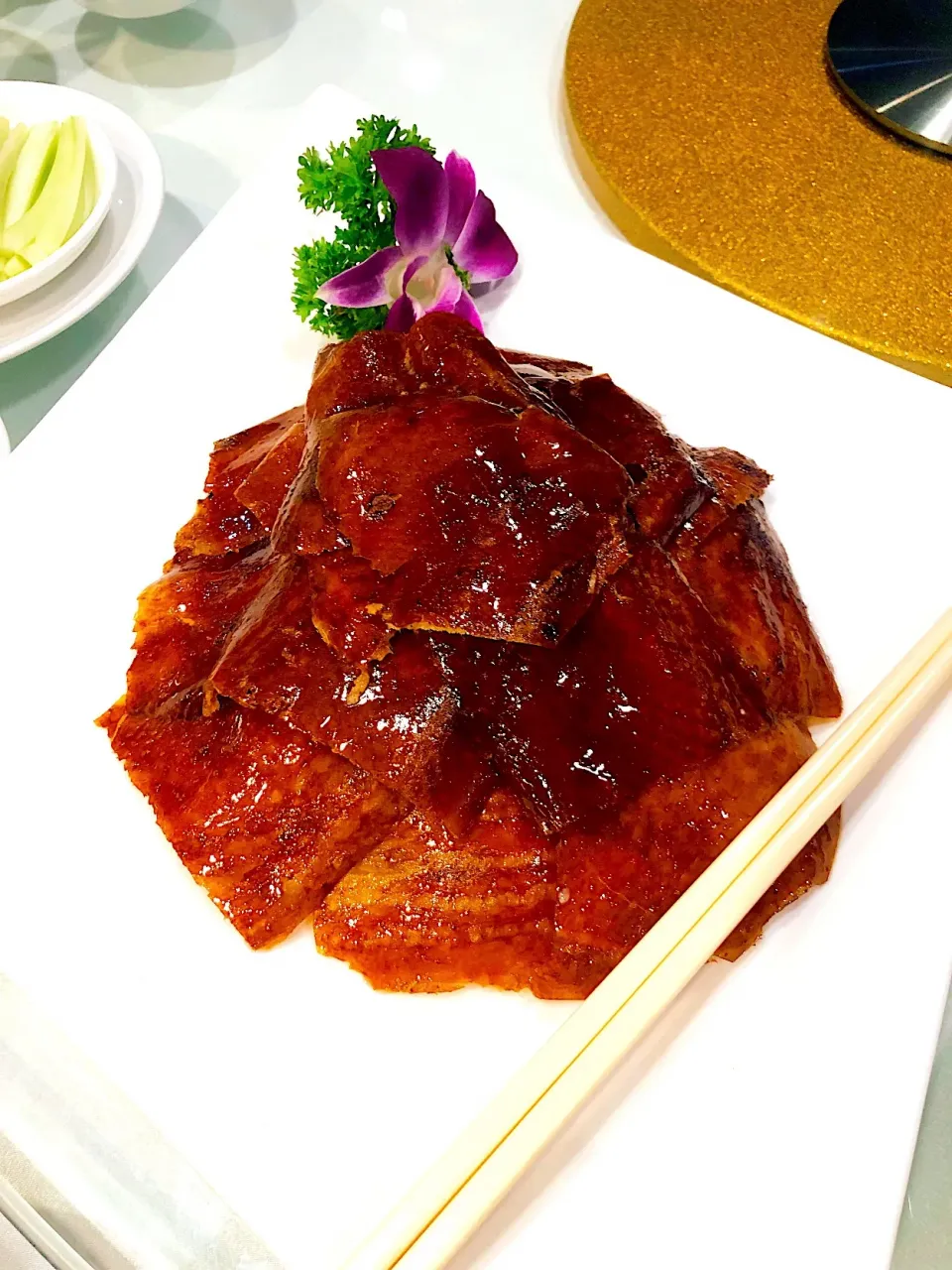 Crispy Glazed Duck Skin (Peking Duck) @ Ah Yat Abalone Bangkok|Zさん