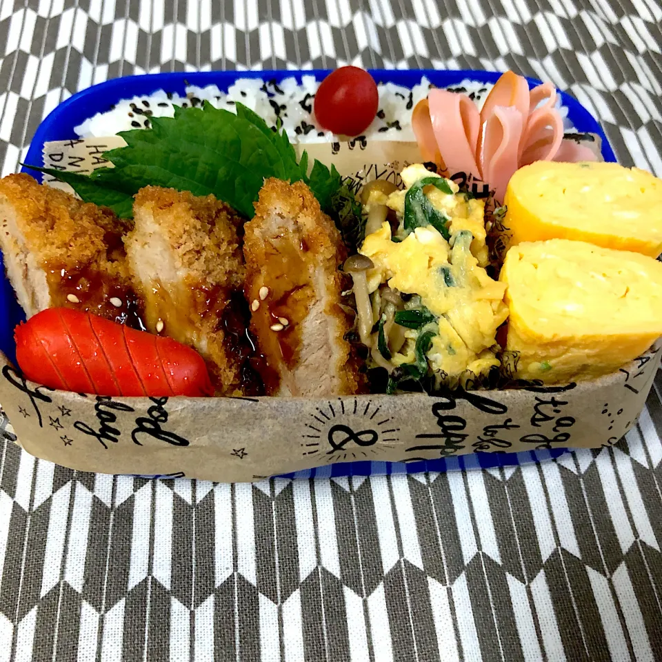 ヒレカツ弁当🍱|ママ子さん