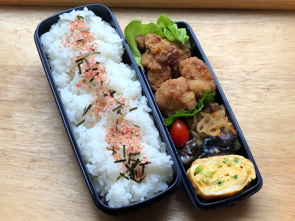 鶏の唐揚げ 弁当|弁当 備忘録さん