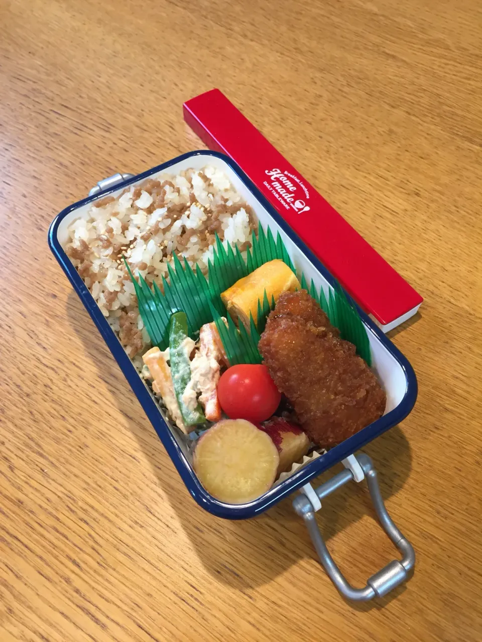 JK弁当  そぼろ混ぜ御飯|まつださんさん