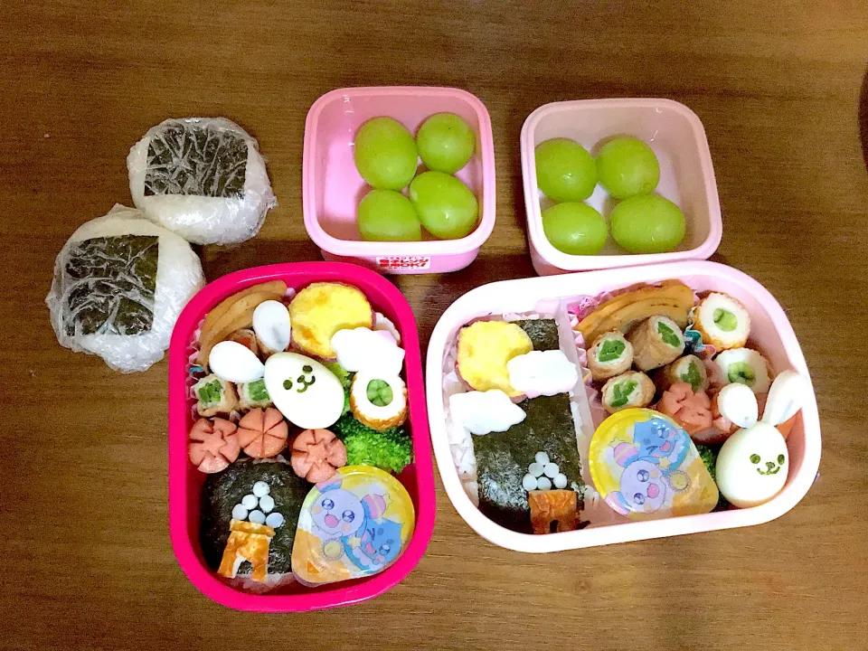 9月幼稚園★お月見🌙お弁当|おにぎりさん