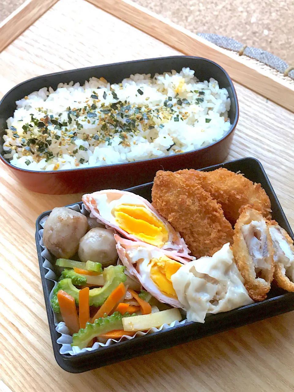 鱈のフライ弁当|二キィさん