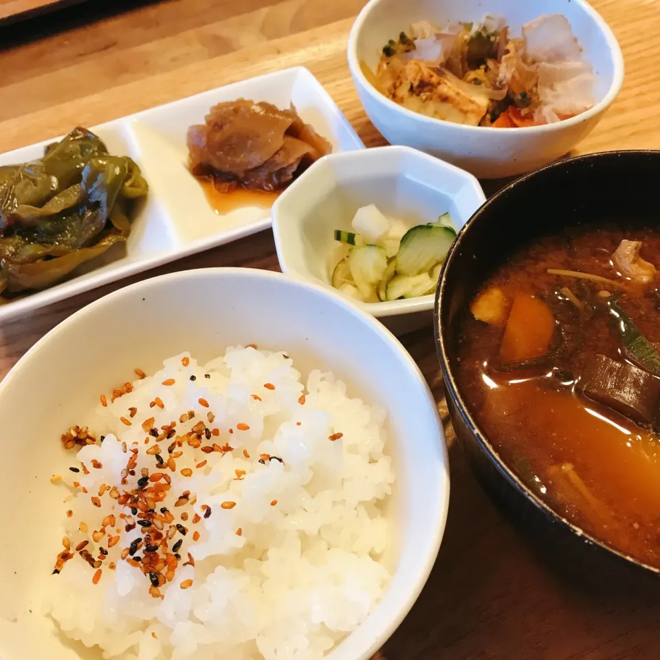 Snapdishの料理写真:朝2019.9.12|ささなおさん