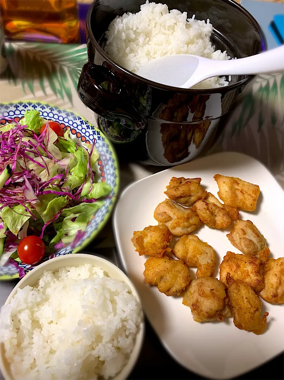 土鍋ごはんで夜ご飯(*´꒳`*)|コハクさん