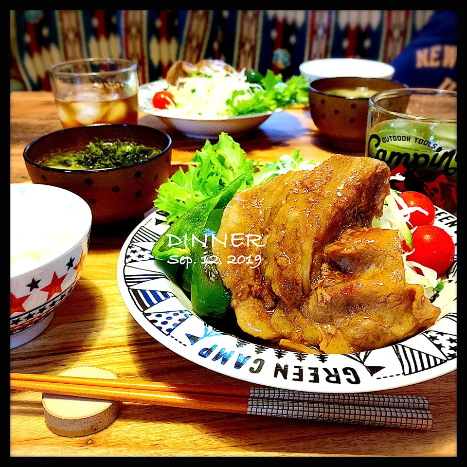 豚の生姜焼き定食|ともみさん