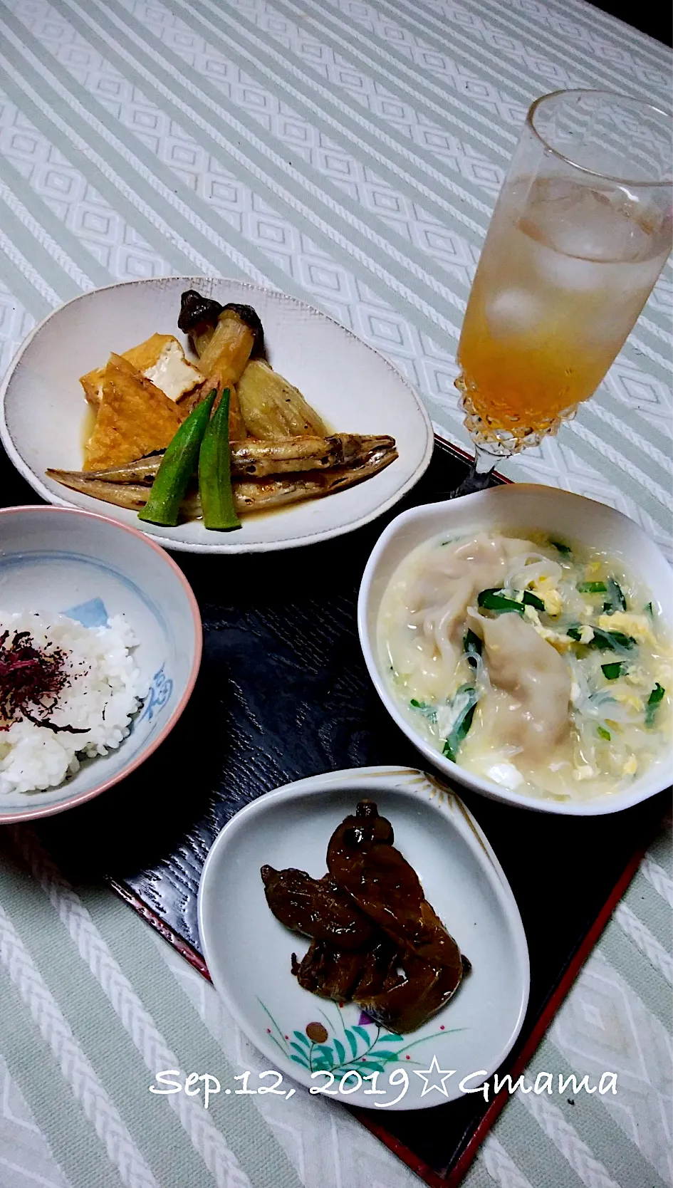 Gママの晩ごはん☆水餃子🥟|kaoriさん