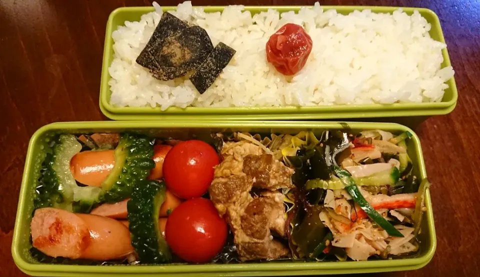 ゴーヤチャンプルー弁当|りょーさん