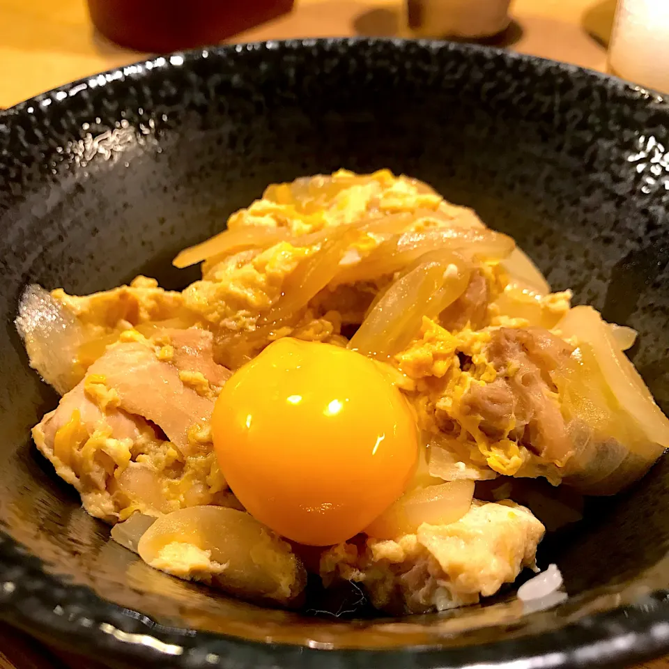 Snapdishの料理写真:親子丼   追いたまご٩( ᐛ )و|popoさん