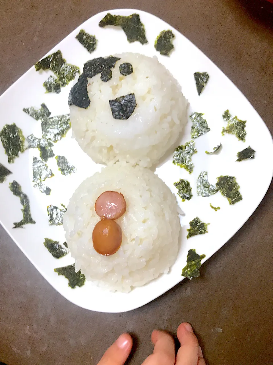 Snapdishの料理写真:#雪だるまご飯|ちあきさん