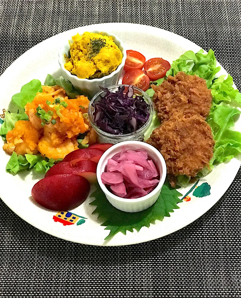 Snapdishの料理写真:🌾今晩のワンプレートご飯（夫用）🌾|ちゃべさん