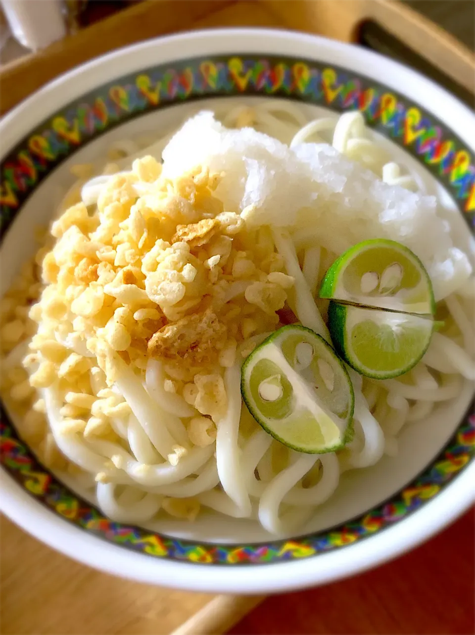 すだちおろしぶっかけうどん|ちびろ菌さん