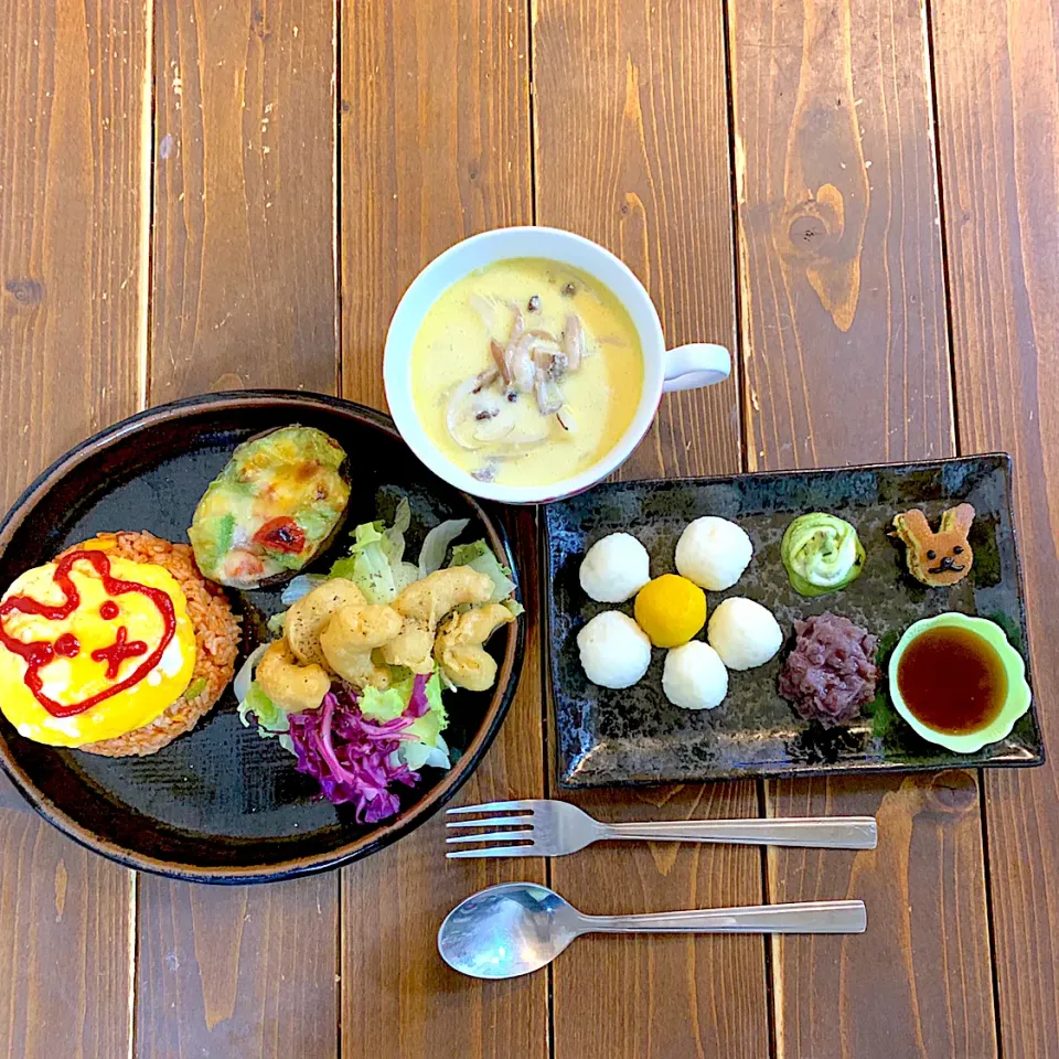 Snapdishの料理写真:お月見晩ご飯🎑|ともさん