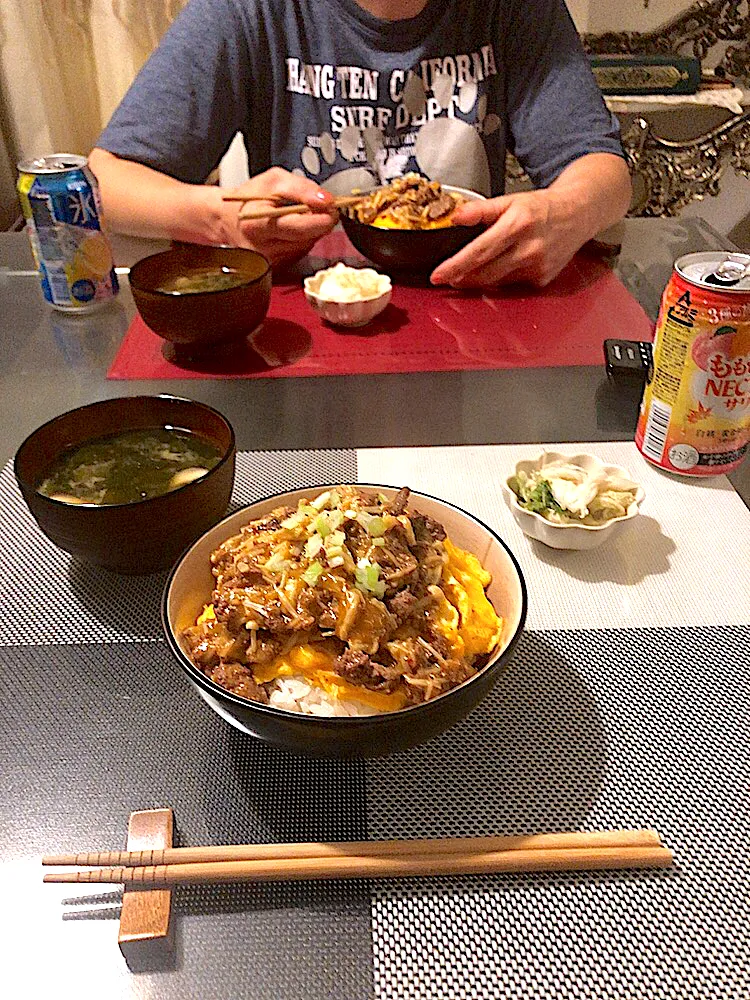 肉味噌あんかけ丼？|えみりさん