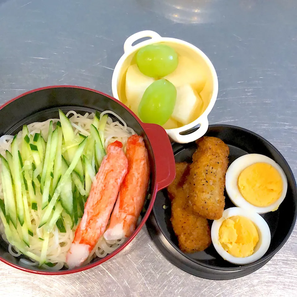 2019/9/14 次男体育祭素麺弁当|すずちゅんさん