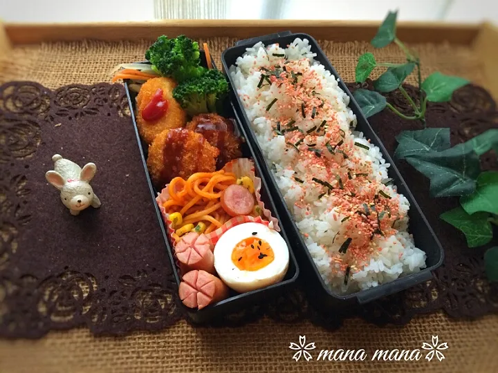 Snapdishの料理写真:今週のお弁当～②|まなまな♡さん