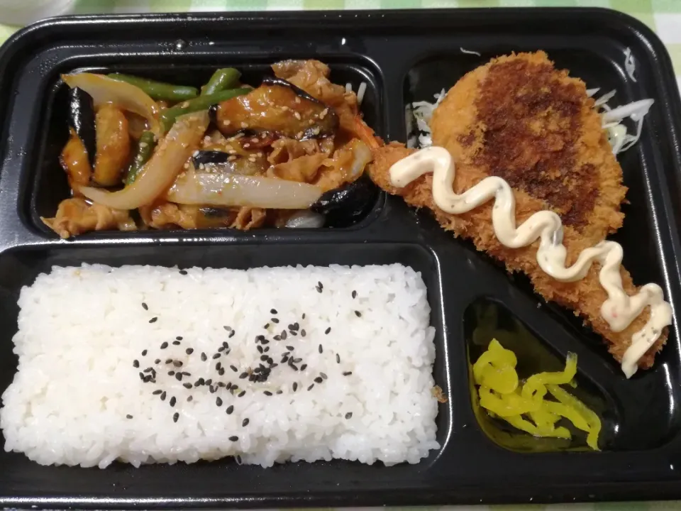 今宵は、スペシャル豚なす弁当🐽🍆|Kojiさん