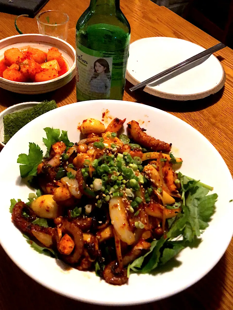 Spicy chargrilled mini octopus|sarahさん