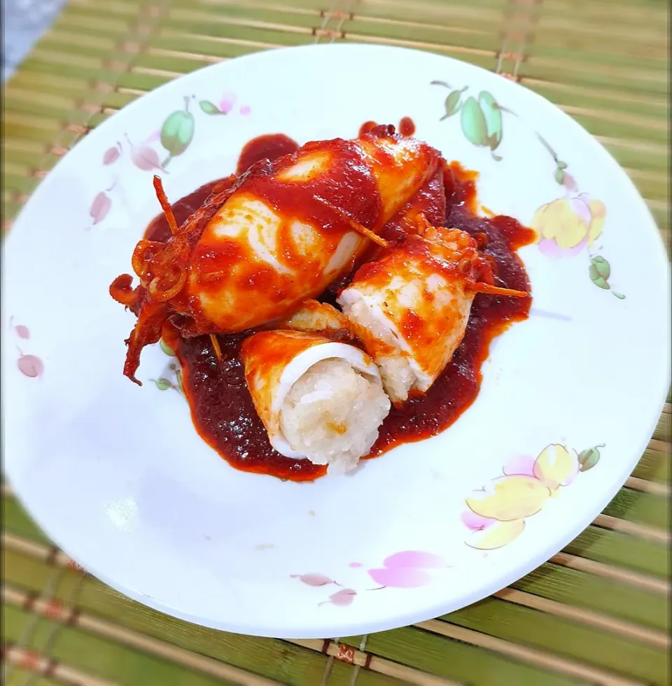 sambal sotong sumbat pulut is doneeeee! 😁|Leenda Ahmadさん